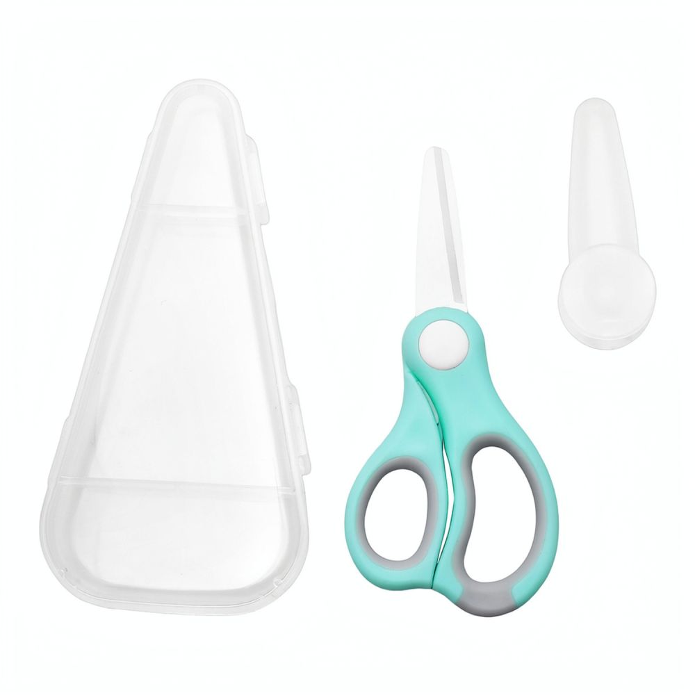 Baby Food Scissors - 안전한 세라믹 재질의 유아용 식품 가위,