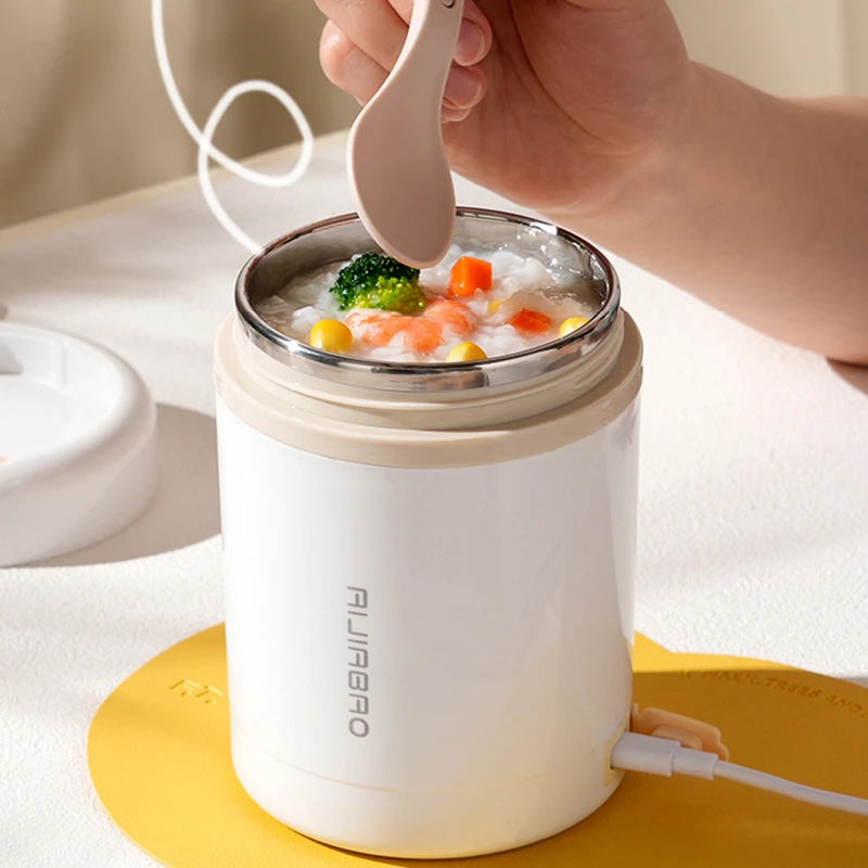 Baby Food Warmer - 600ML USB 전기 난방 도시락 상자