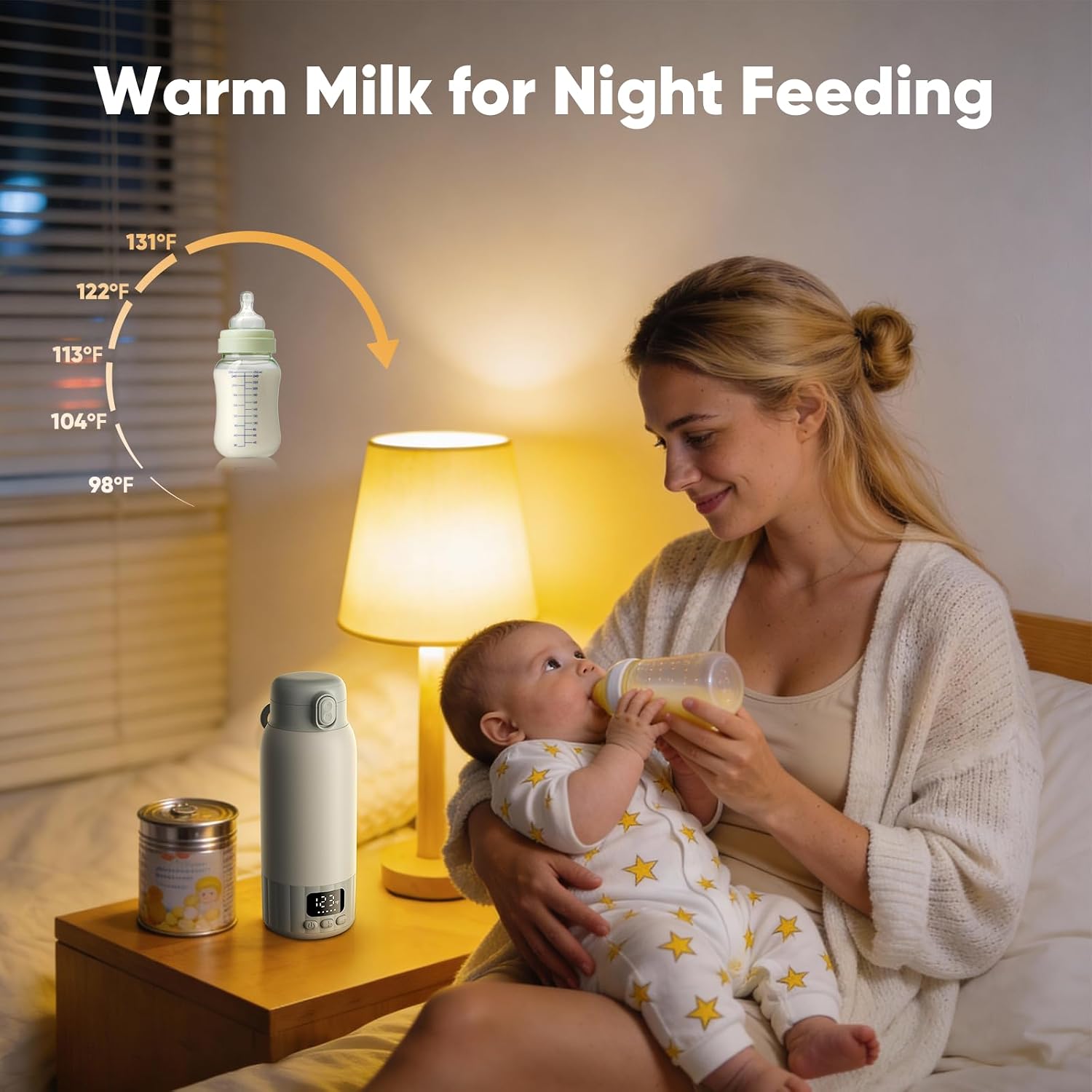 휴대용 젖병 보온기, 17온스 대용량, 젖병에 담긴 우 - Baby Food Warmer 리뷰 및 가격