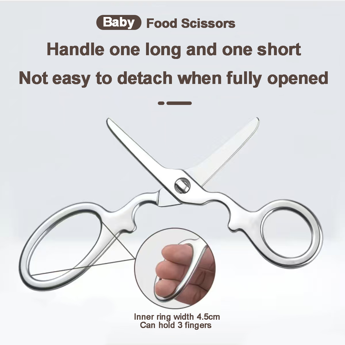 올스틸 보조식품 가위, 분리 가능하고 세척이 간편한,  - Baby Food Scissors 리뷰 및 가격