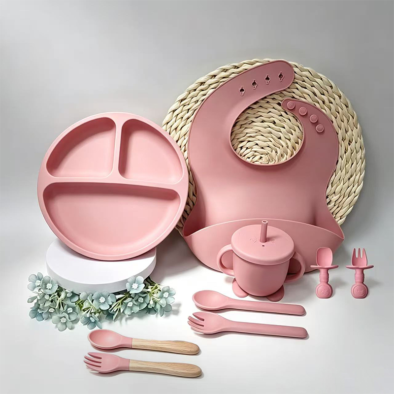 9개 세트 실리콘 아기 식기 세트 - 부드러운 소재로  - Baby Food Menu 리뷰 및 가격
